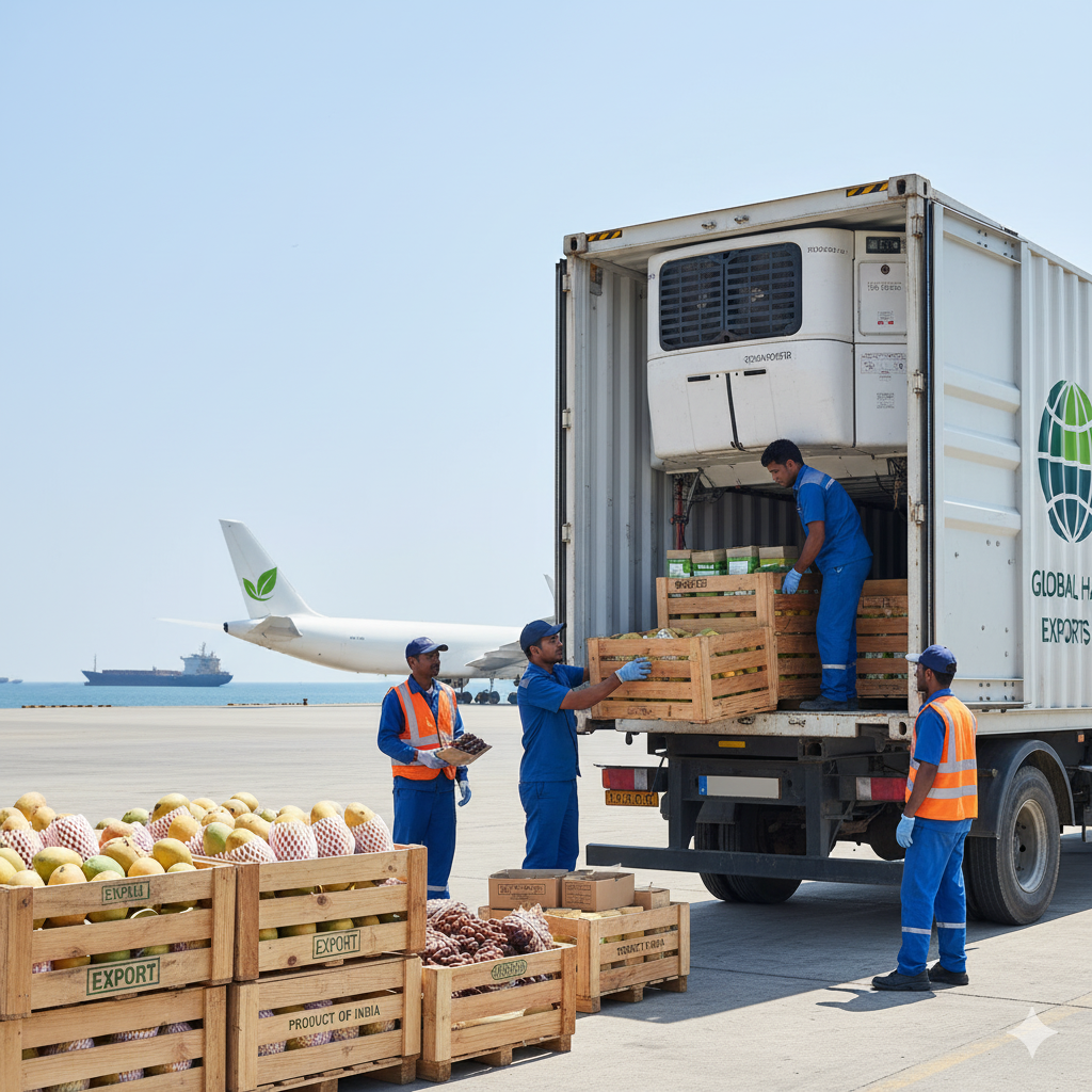 Export of Fresh & Dehydrated Produce